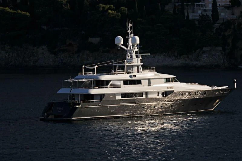 a boat on the water aboard MARIU Yacht for Sale