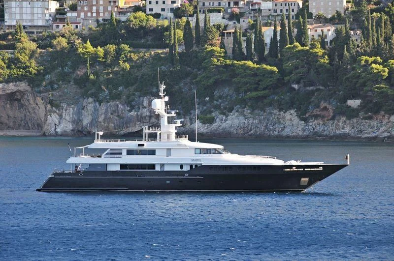 a boat on the water aboard MARIU Yacht for Sale