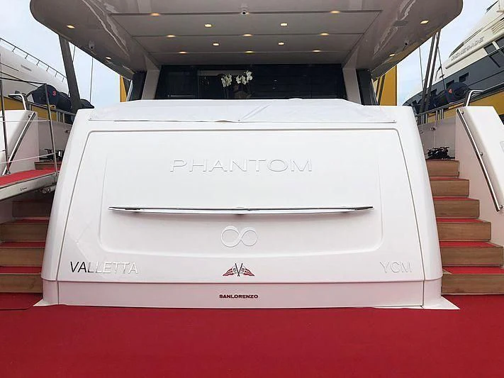 website aboard PHANTOM Yacht for Sale