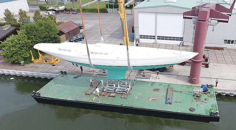 a boat on the water aboard JOAL Yacht for Sale