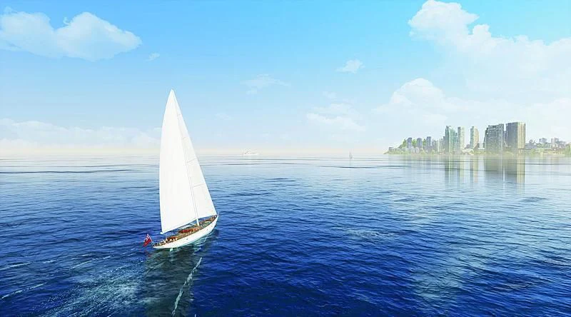 a sailboat on the water aboard JOAL Yacht for Sale