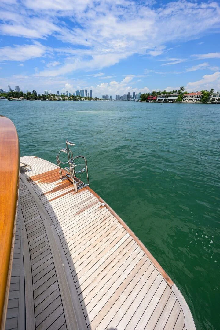 a boat on the water aboard ELECTRA Yacht for Sale