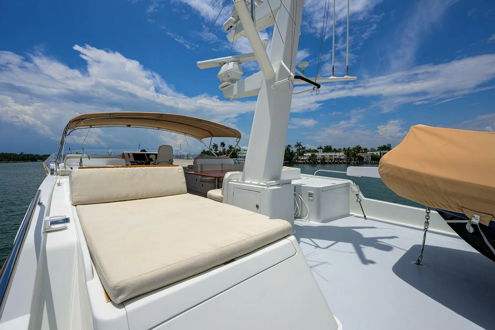 a boat on the water aboard ELECTRA Yacht for Sale
