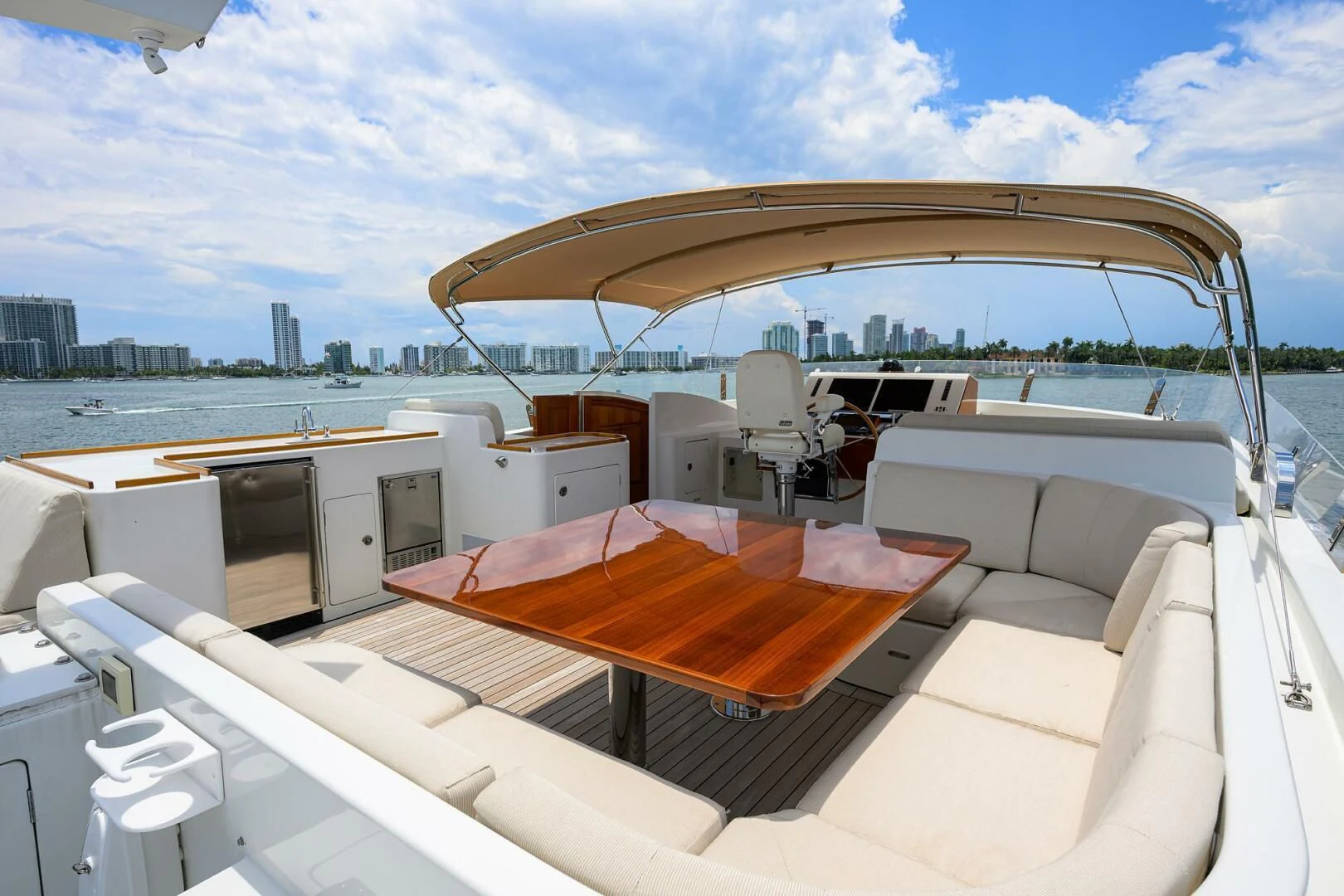 a boat on the water aboard ELECTRA Yacht for Sale