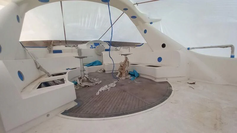 a model of a space ship aboard MY LADY ROSE Yacht for Sale