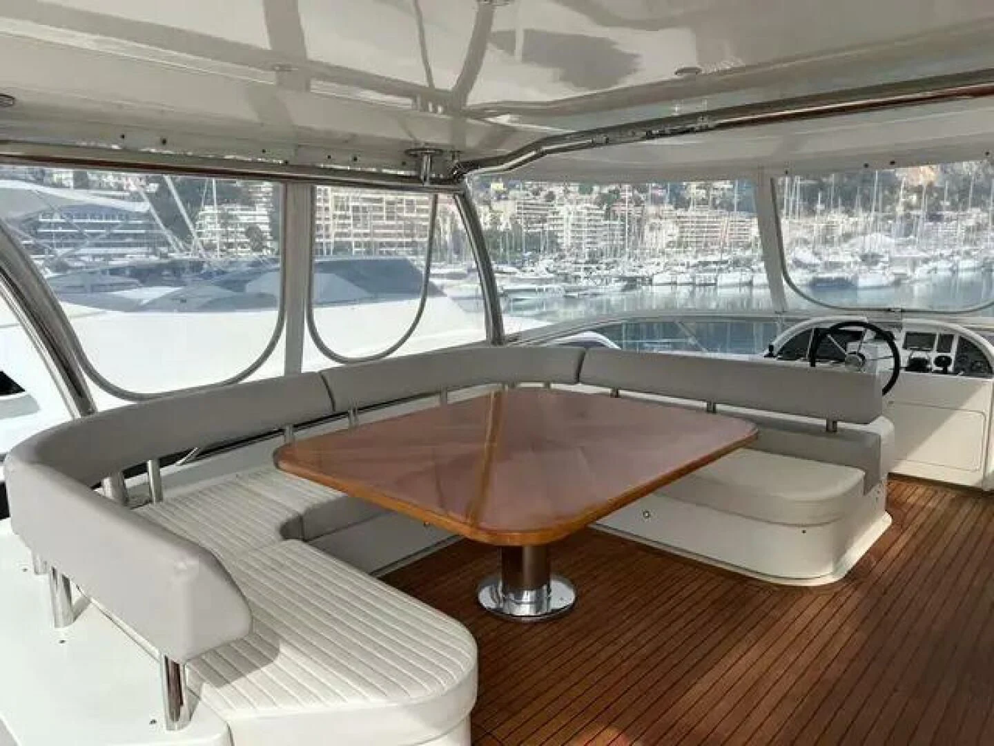 inside of a boat aboard CHARISMA II Yacht for Sale