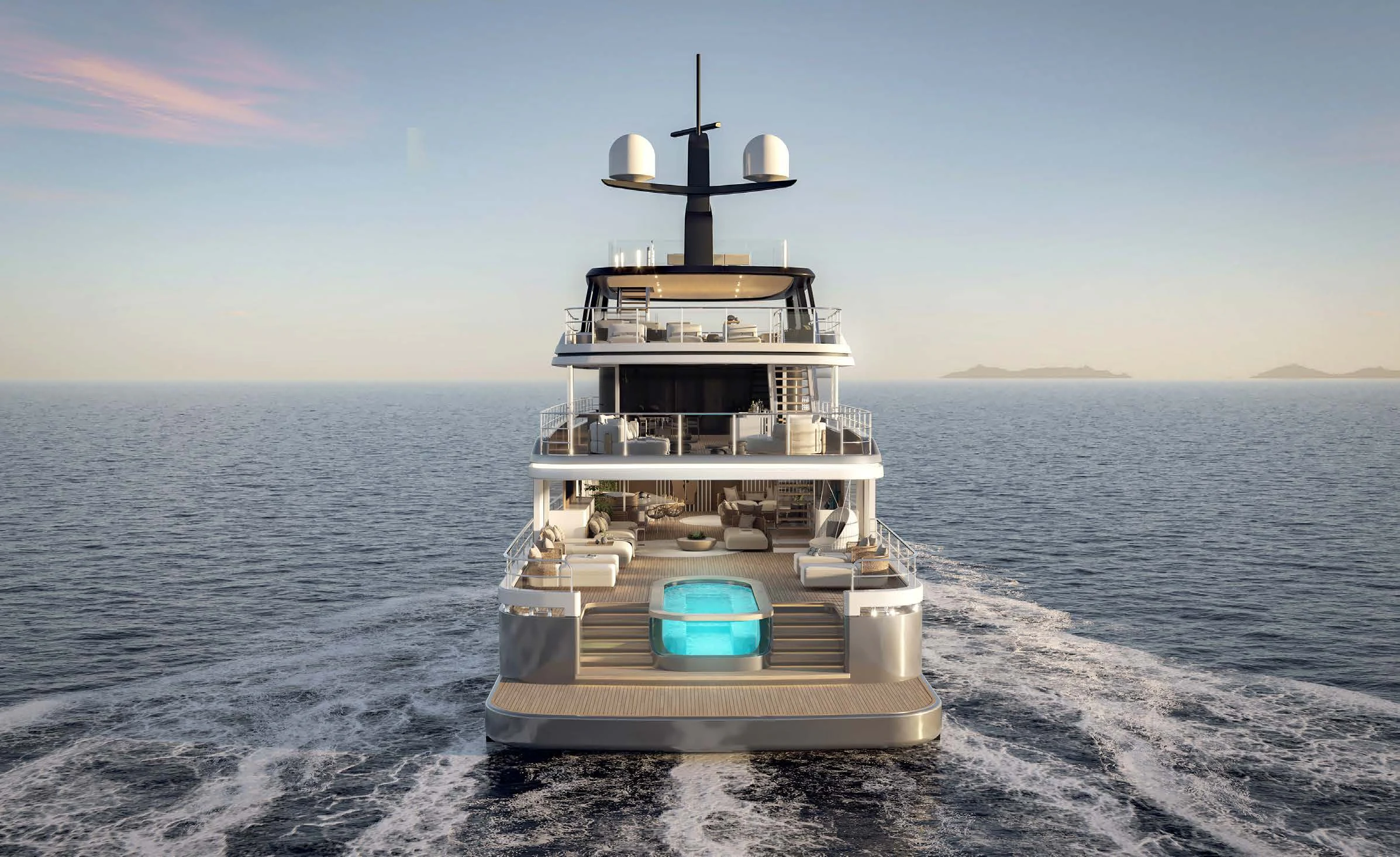 a boat on the water aboard MOTOPANFILO 45M BMP502 Yacht for Sale