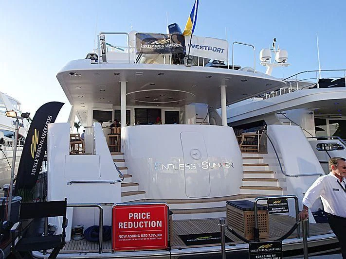 a large white ship aboard ENDLESS SUMMER Yacht for Sale