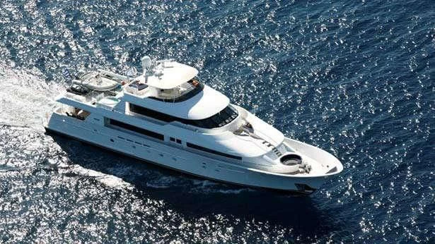 a white and black boat aboard ENDLESS SUMMER Yacht for Sale