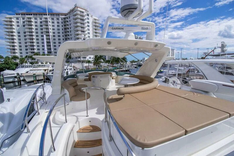 a boat on the water aboard AZURE Yacht for Sale