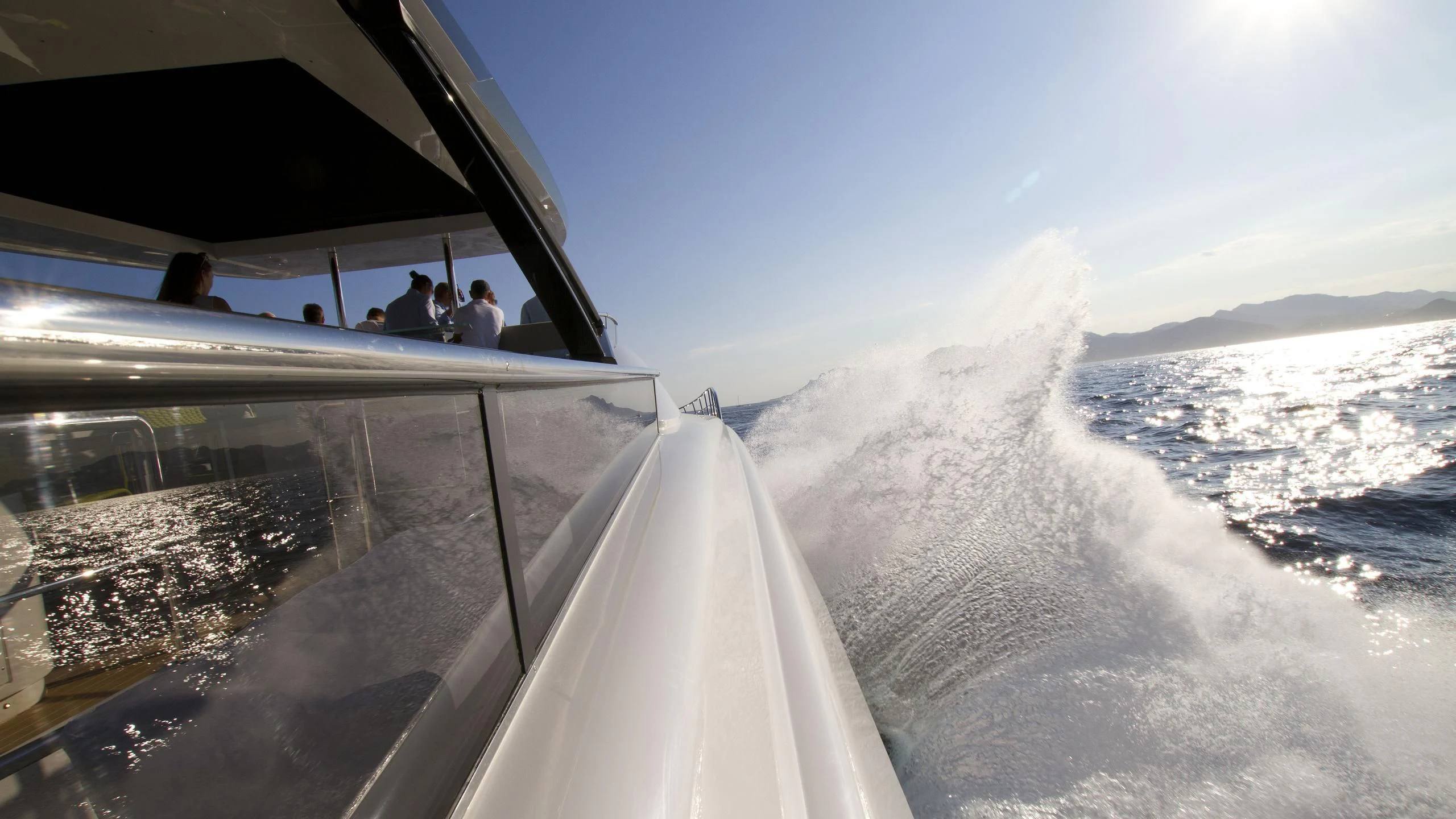 a group of people on a boat aboard SEATALY Yacht for Sale