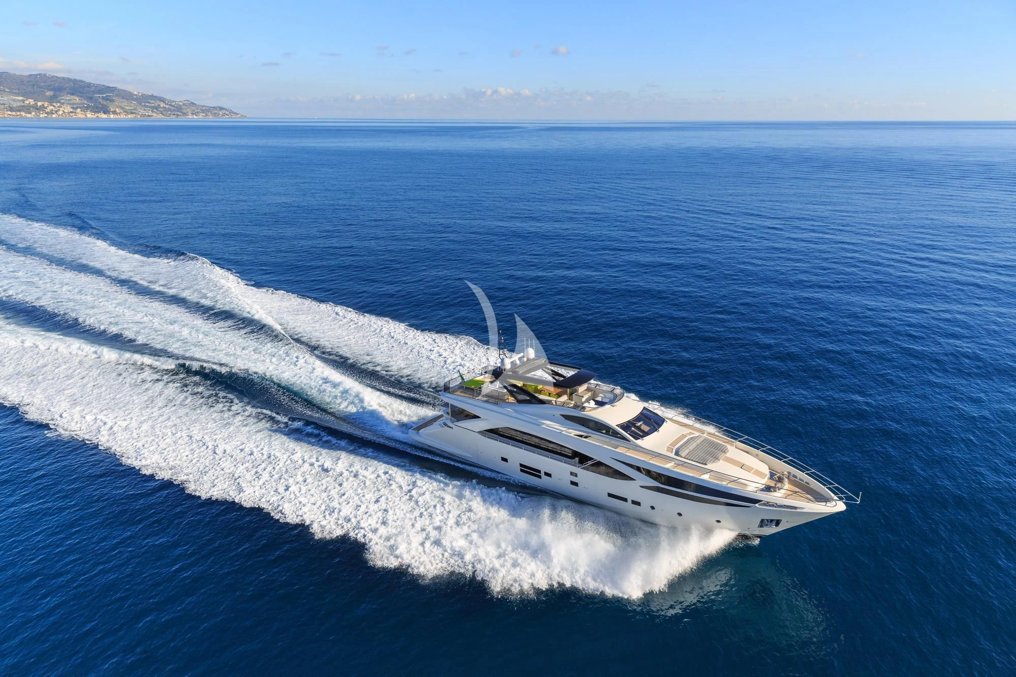 a boat on the water aboard SEATALY Yacht for Sale