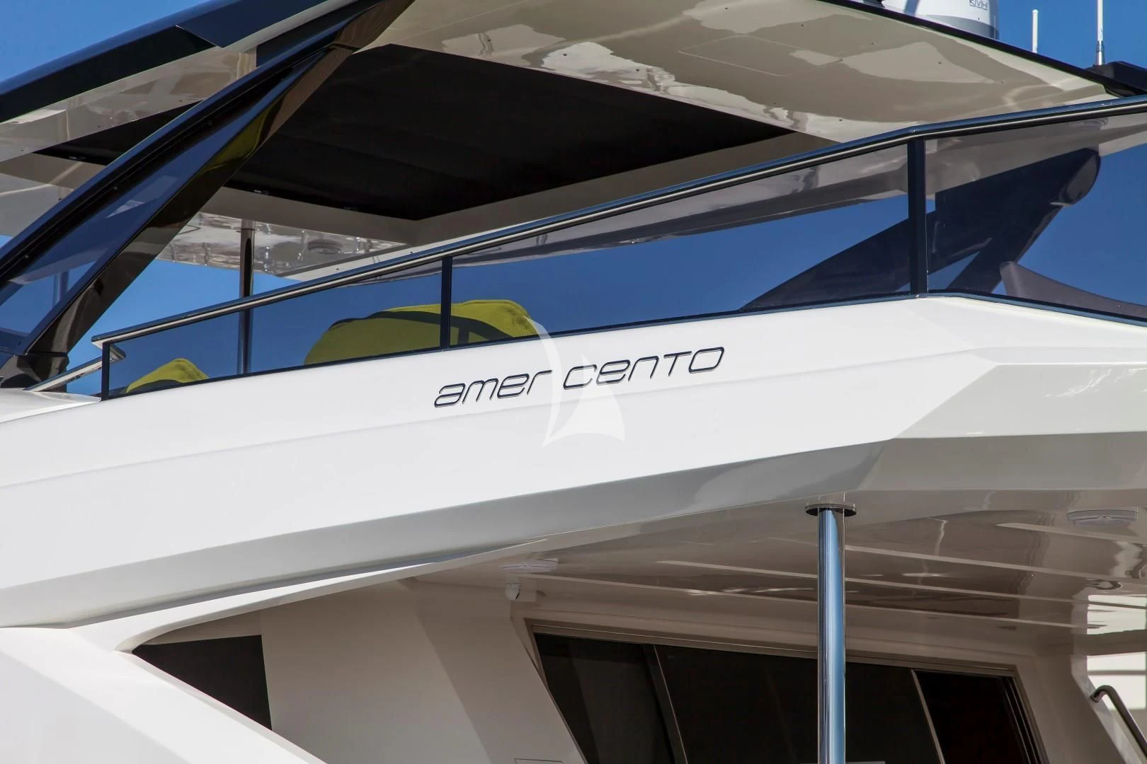 the outside of a building aboard SEATALY Yacht for Sale