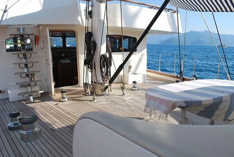 a boat on the water aboard PHELAN GOOD Yacht for Sale