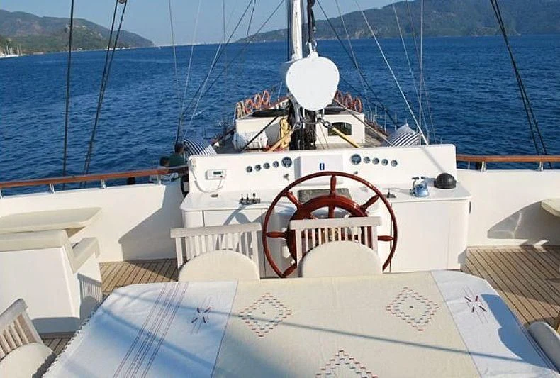 a boat on the water aboard PHELAN GOOD Yacht for Sale