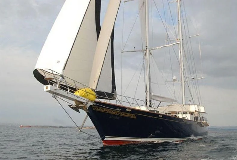a boat on the water aboard PHELAN GOOD Yacht for Sale