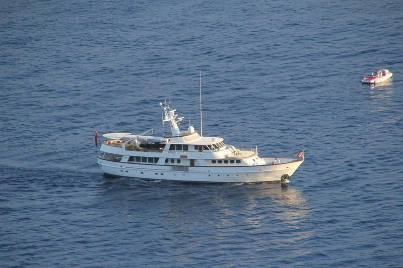 a boat in the water aboard C SIDE Yacht for Sale