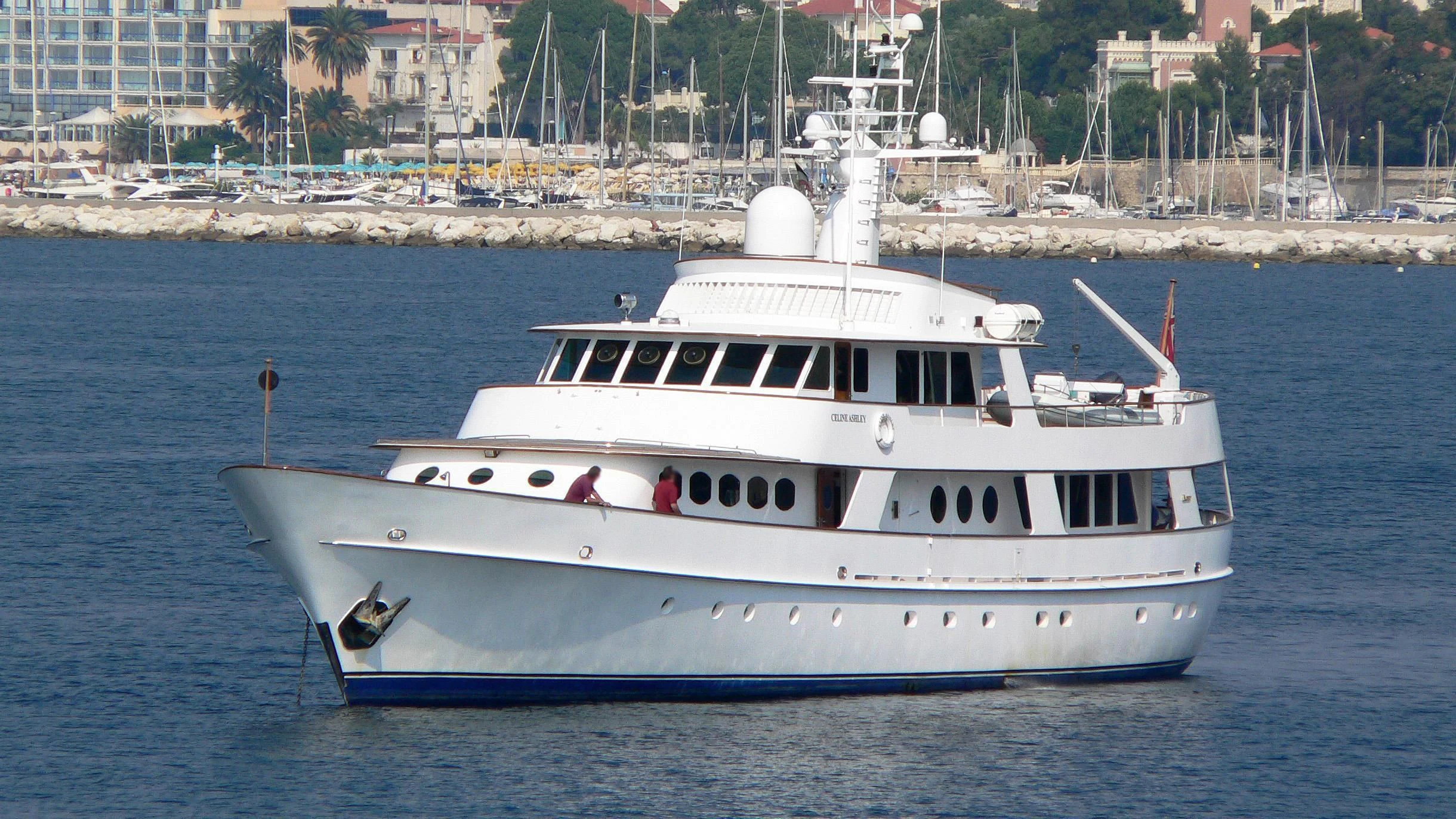 a boat on the water aboard C SIDE Yacht for Sale