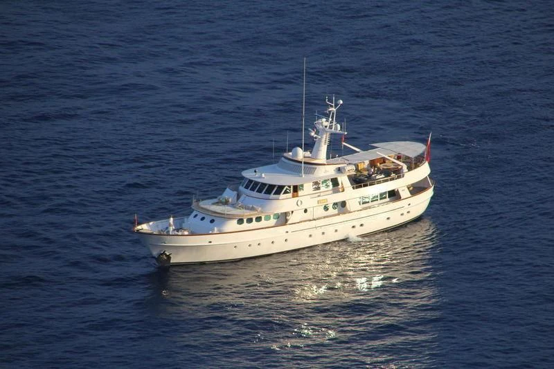 a boat on the water aboard C SIDE Yacht for Sale