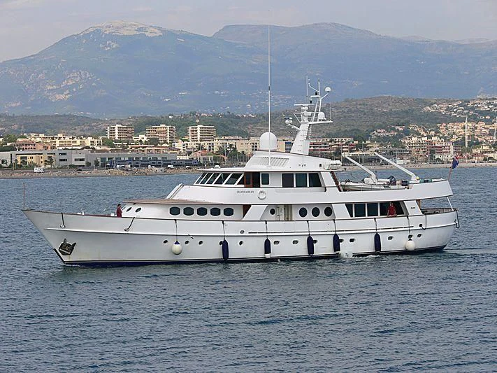 a boat on the water aboard C SIDE Yacht for Sale