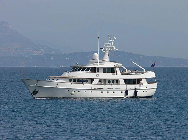 a boat in the water aboard C SIDE Yacht for Sale