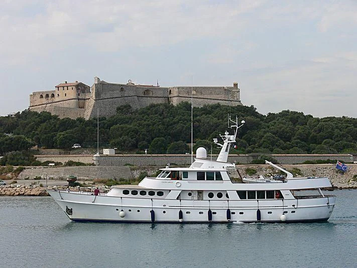 a boat in the water aboard C SIDE Yacht for Sale