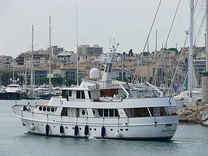 a boat in the water aboard C SIDE Yacht for Sale