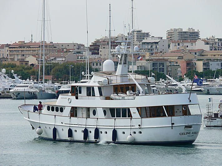a boat in the water aboard C SIDE Yacht for Sale