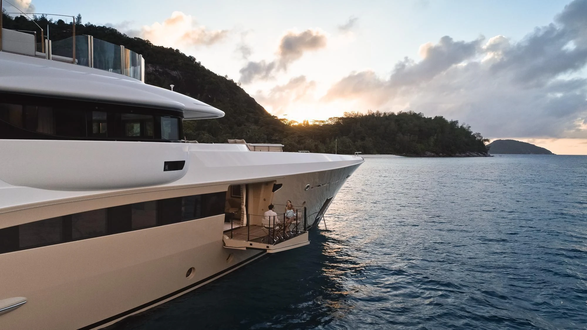 a boat on the water aboard AMIGOS Yacht for Charter