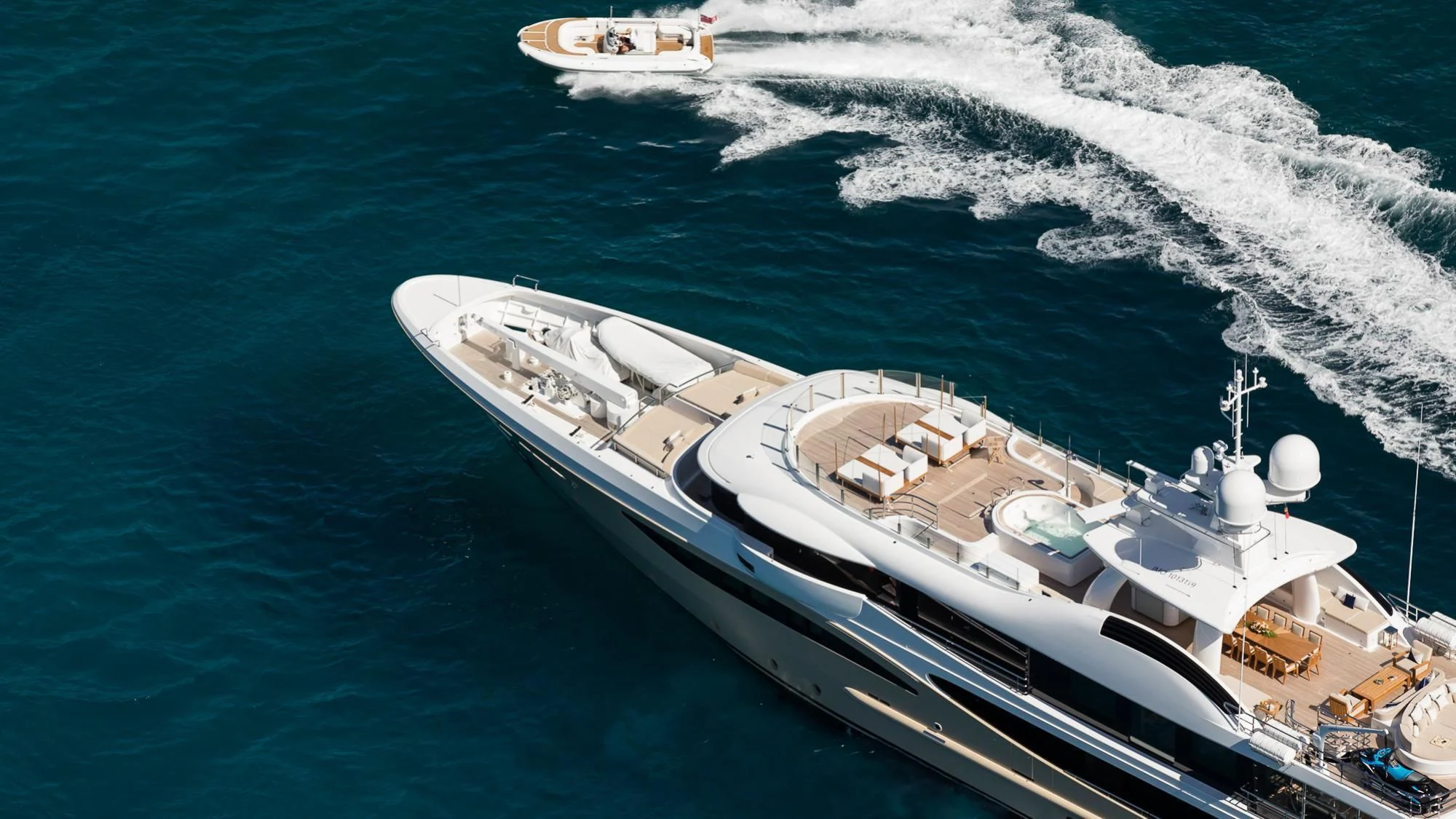 a boat on the water aboard AMIGOS Yacht for Charter