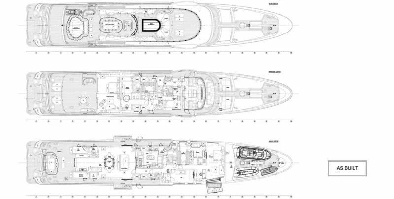 diagram, engineering drawing aboard AMIGOS Yacht for Charter