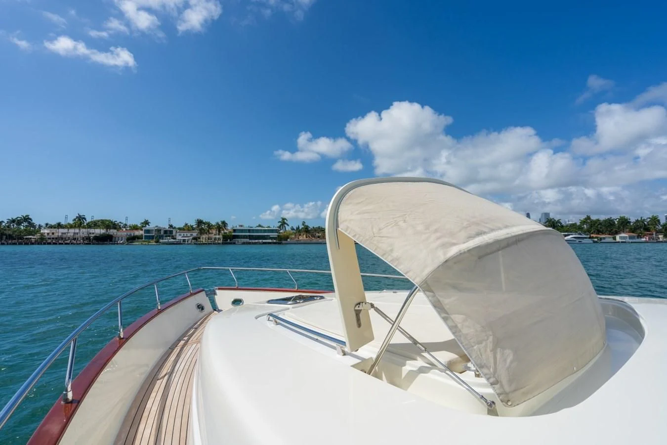 a boat on the water aboard NAMEDROPPER Yacht for Sale