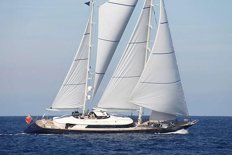 a sailboat on the water aboard JASALI II Yacht for Charter