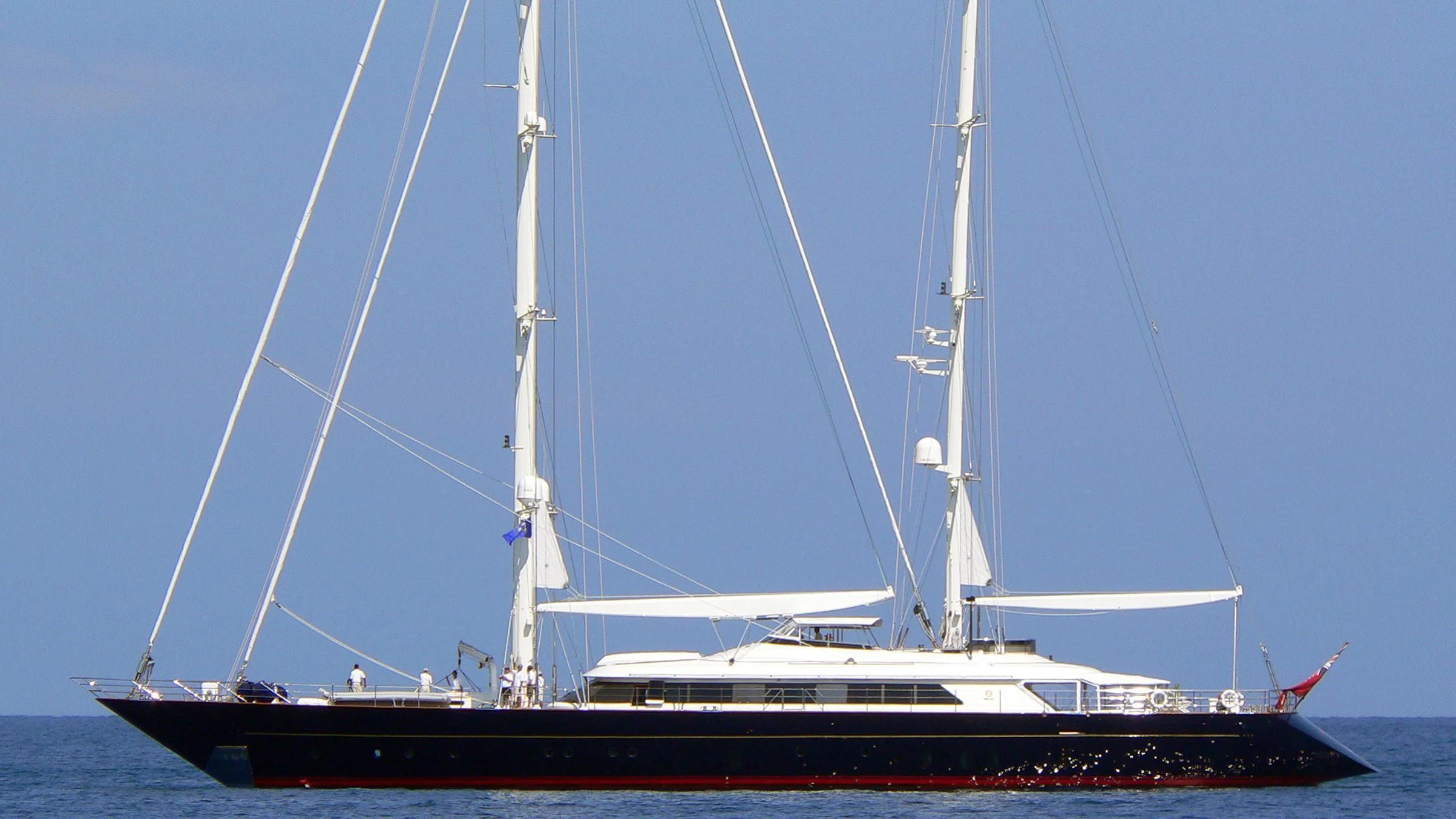 a boat on the water aboard JASALI II Yacht for Charter