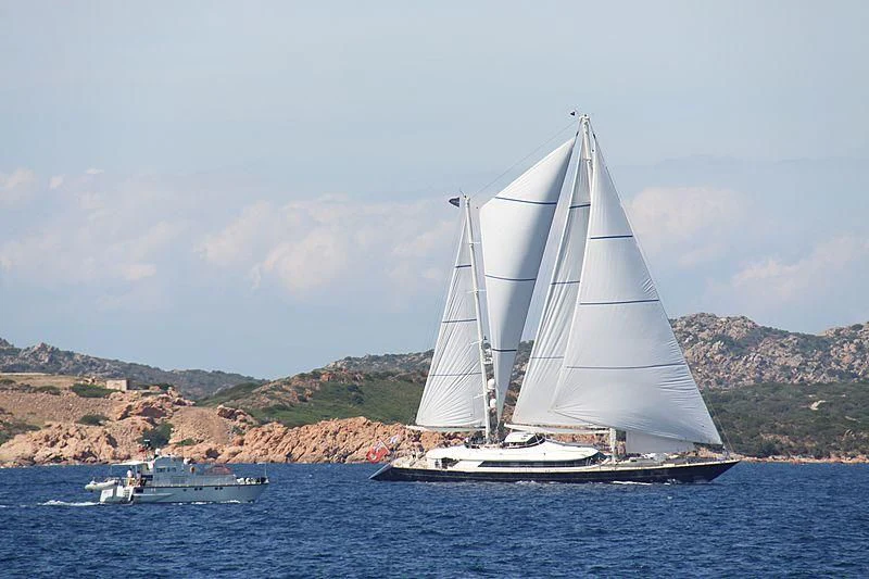 a sailboat on the water aboard JASALI II Yacht for Charter