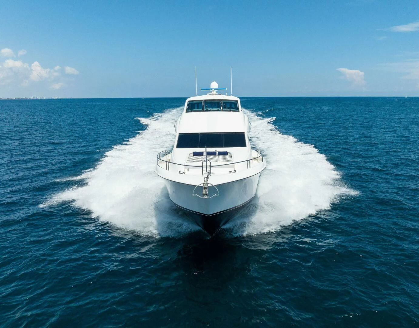 a boat on the water aboard CORAGGIO Yacht for Sale