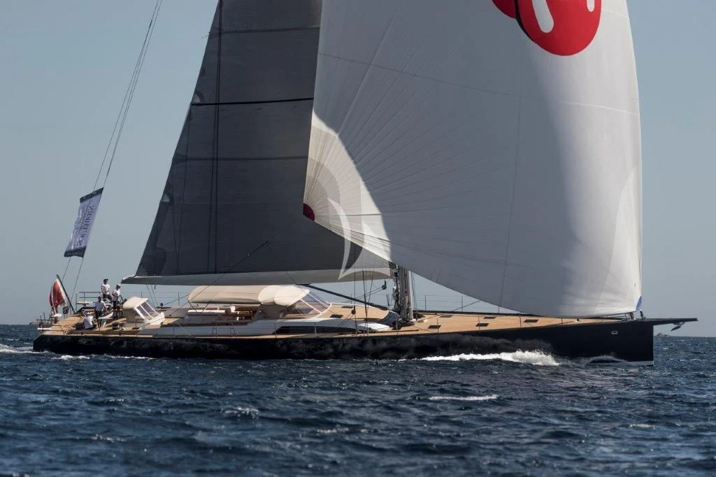 a sailboat on the water aboard KIWAYU Yacht for Charter