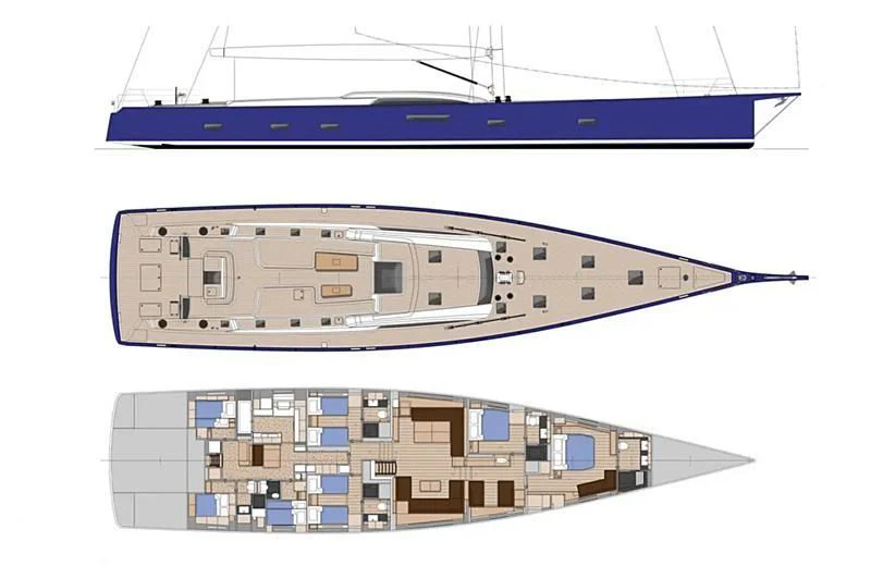 a close-up of a laptop aboard KIWAYU Yacht for Charter