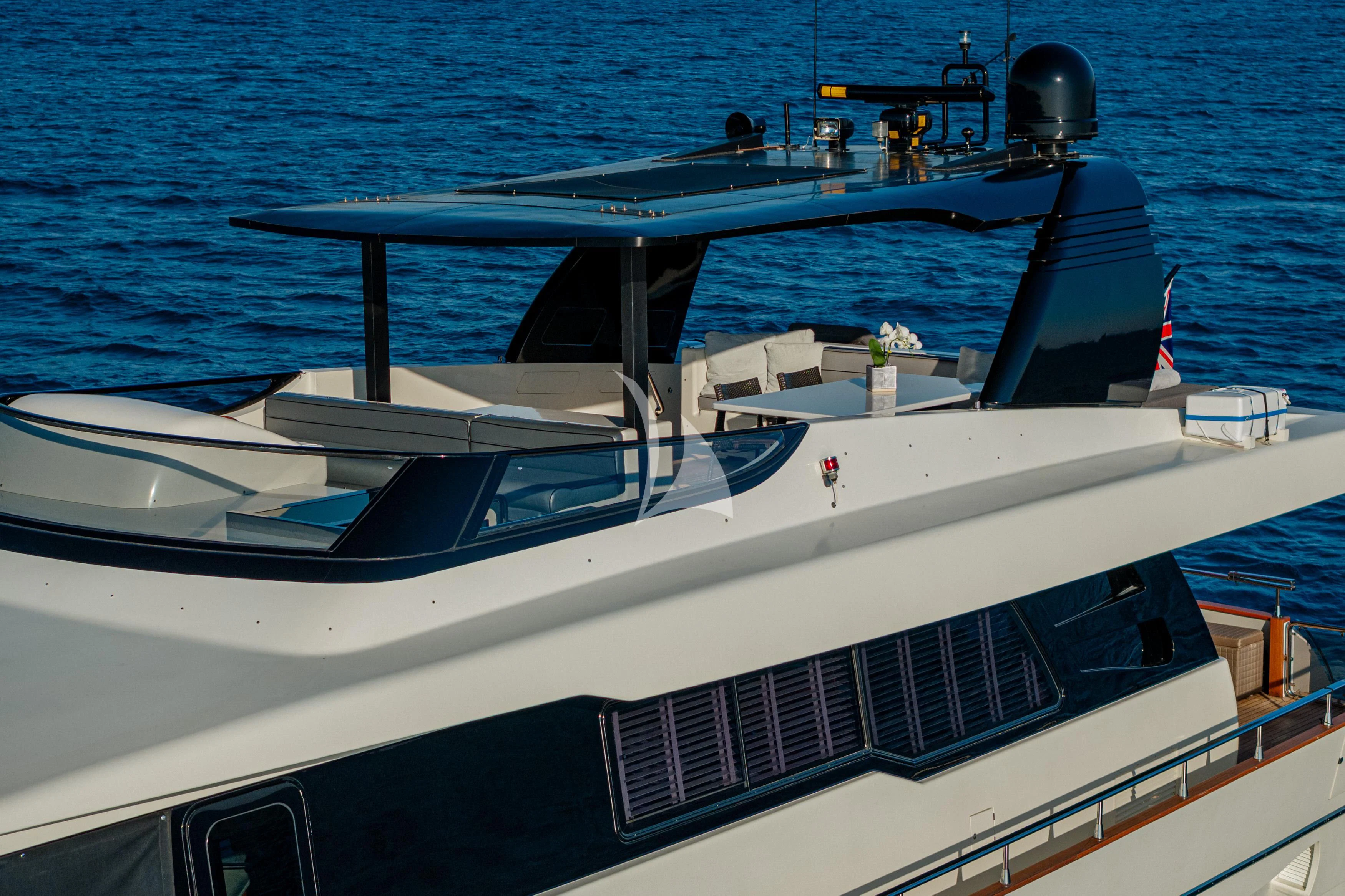 a boat on the water aboard WHITEHAVEN Yacht for Sale