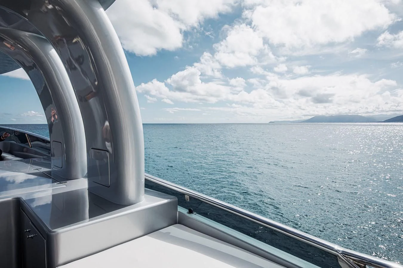 a boat on the water aboard XO OF THE SEAS Yacht for Sale