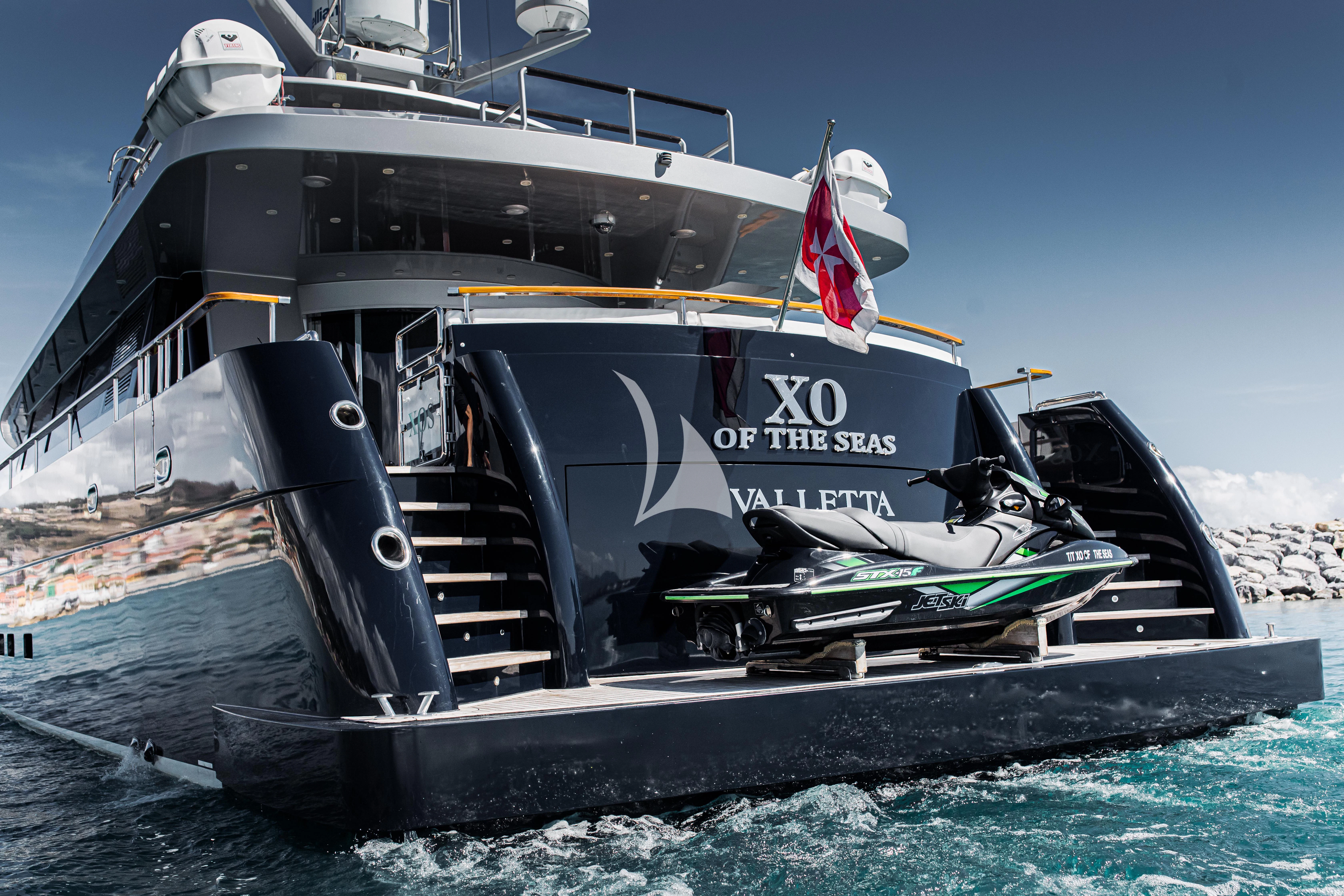 a submarine on the water aboard XO OF THE SEAS Yacht for Sale