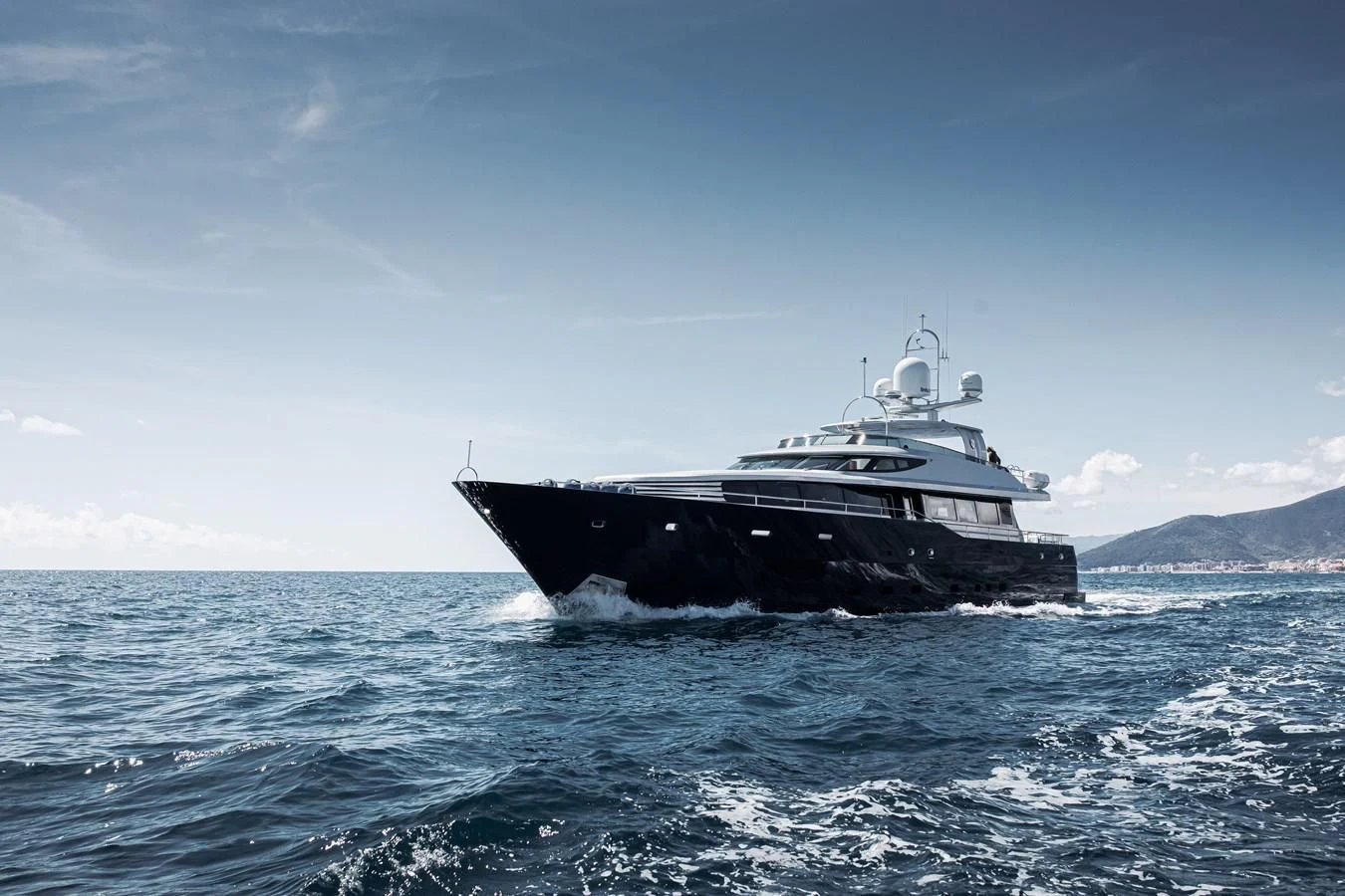 a boat in the water aboard XO OF THE SEAS Yacht for Sale