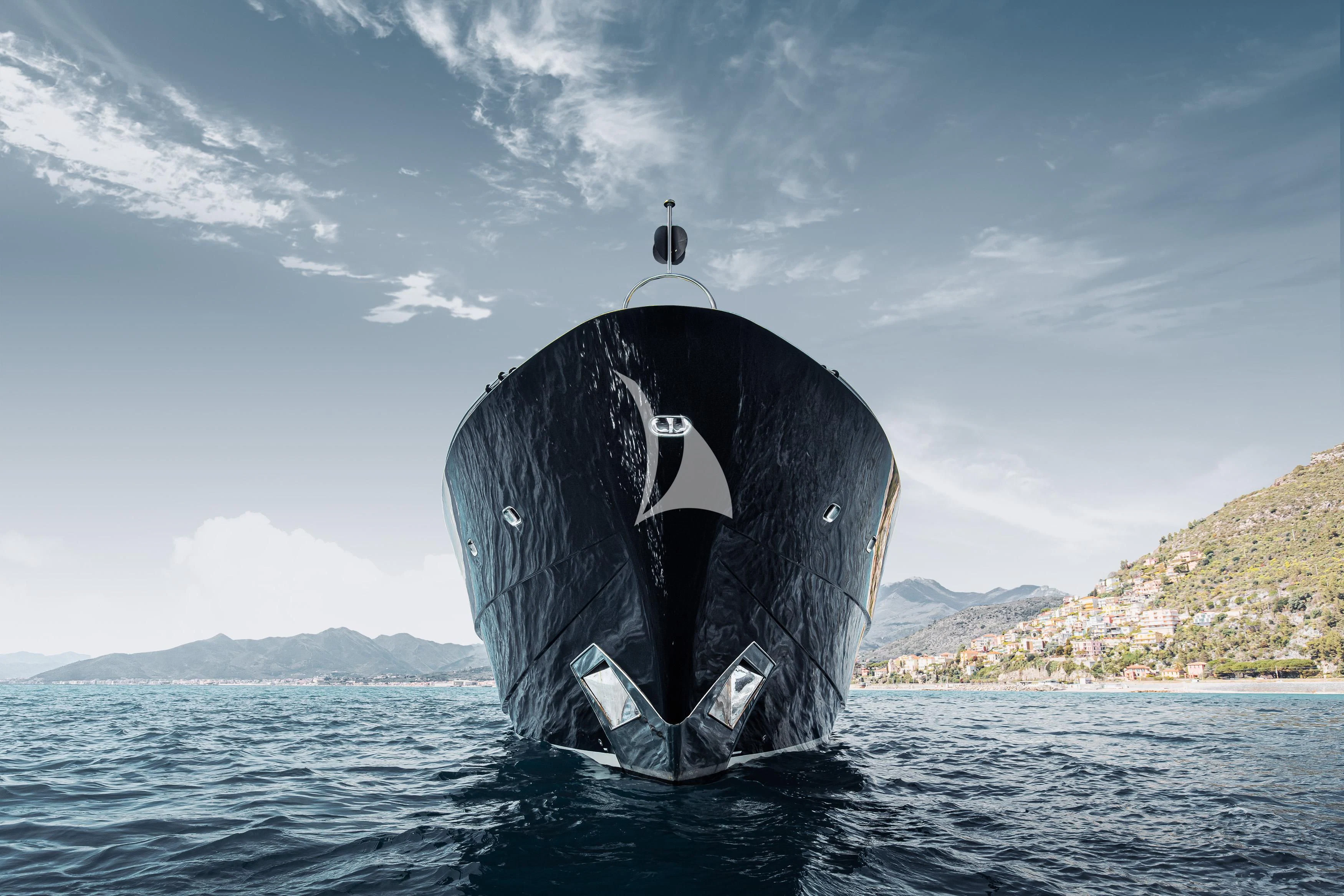 a whale jumping out of the water aboard XO OF THE SEAS Yacht for Sale