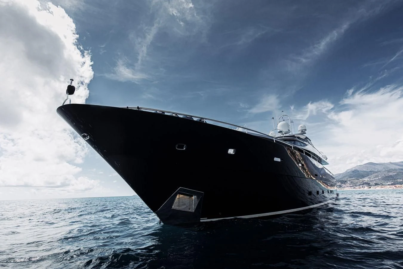 a large ship in the water aboard XO OF THE SEAS Yacht for Sale