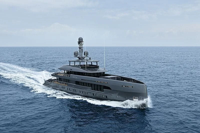 a boat on the water aboard TOUTE SWEET Yacht for Sale