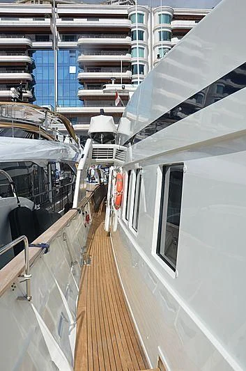 a large room with several machines aboard FIORENTE Yacht for Sale