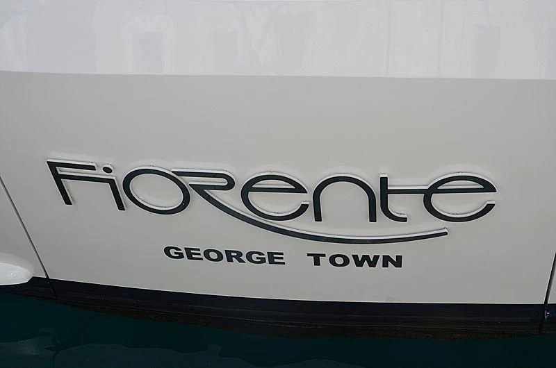 logo aboard FIORENTE Yacht for Sale