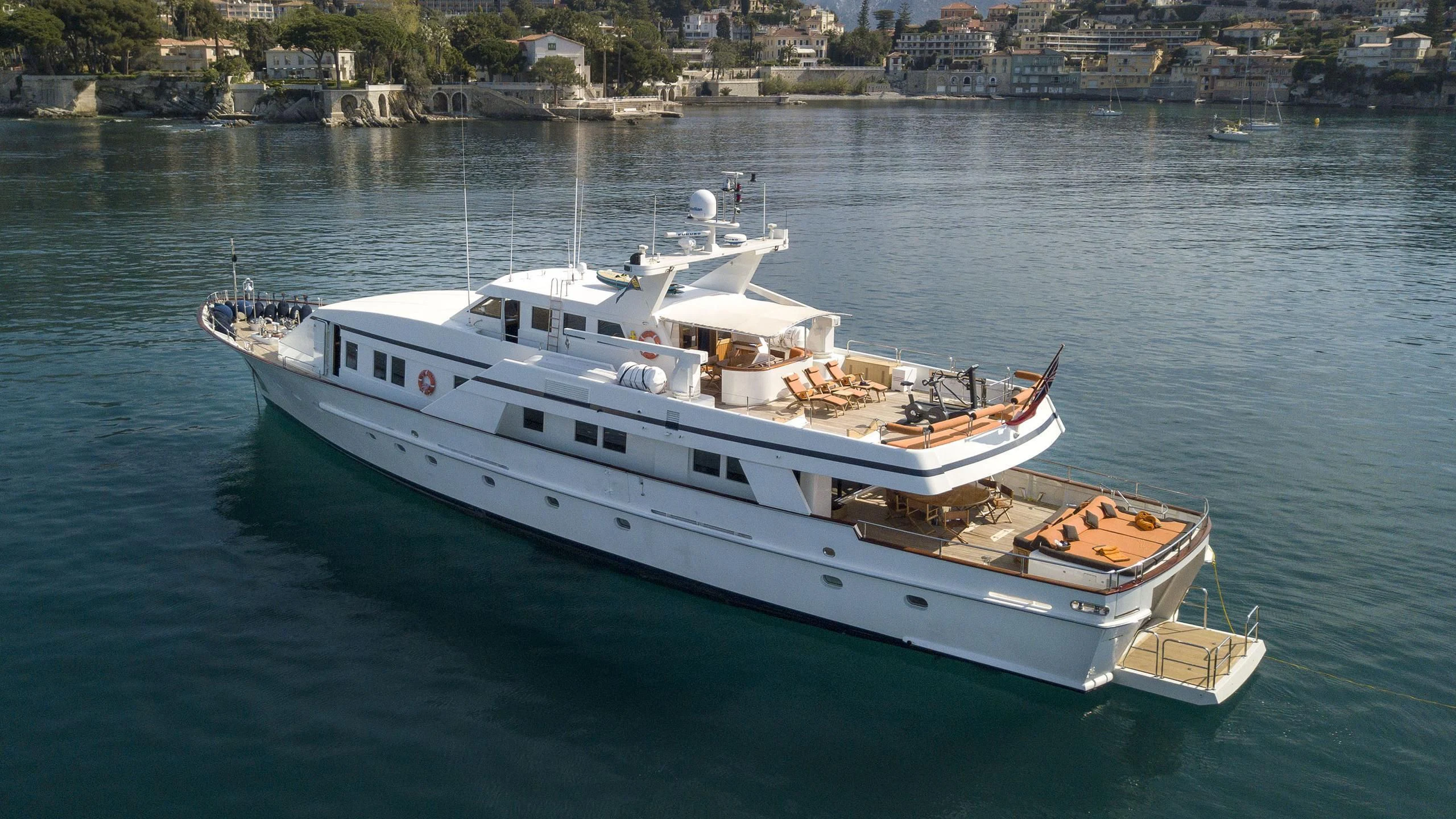 a boat in the water aboard FIORENTE Yacht for Sale