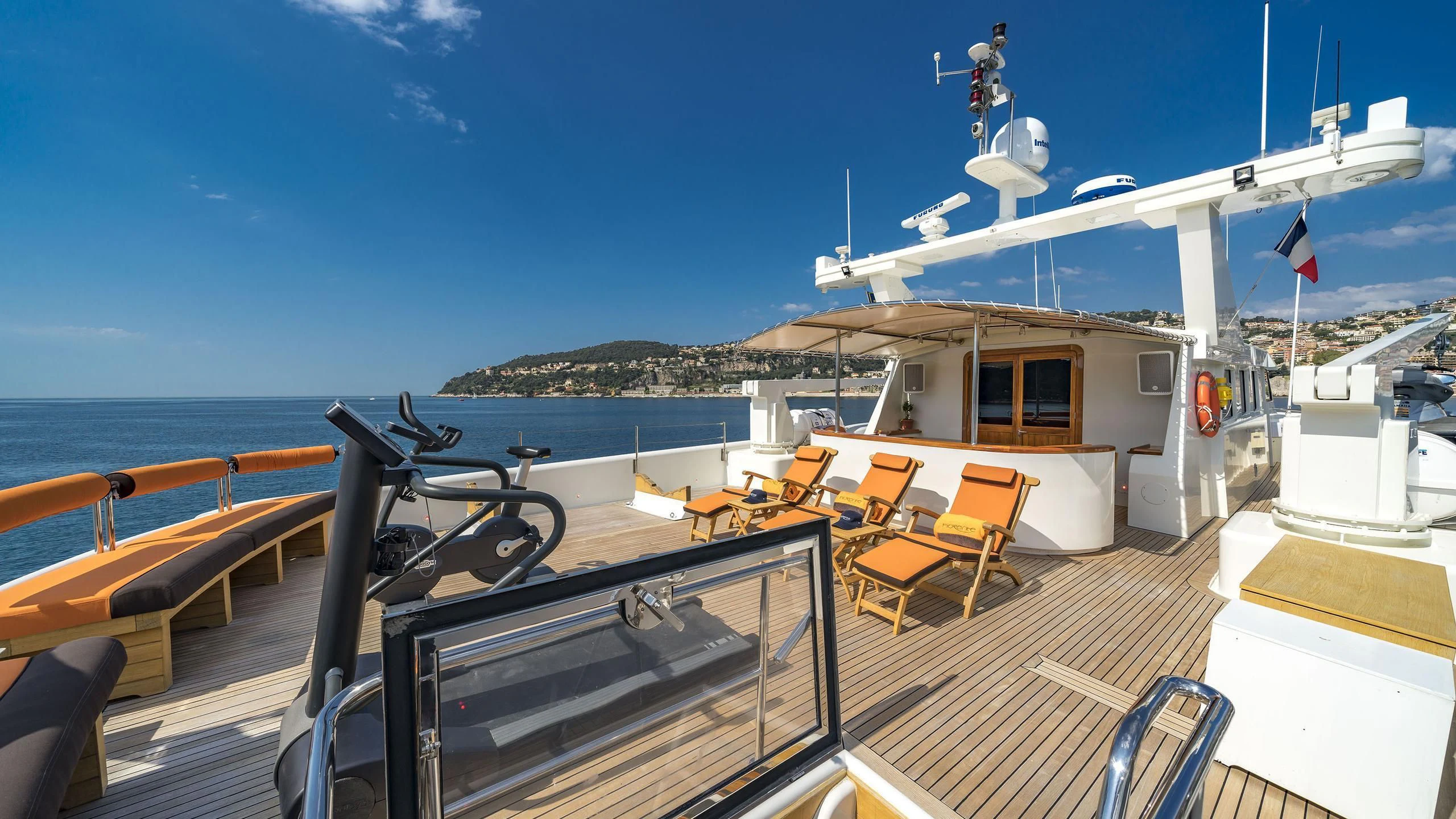 a boat on the water aboard FIORENTE Yacht for Sale