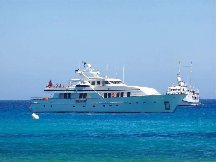 a couple of boats in the water aboard FIORENTE Yacht for Sale